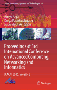 Proceedings of 3rd International Conference on Advanced Computing, Networking and Informatics: Icacni 2015, Volume 2