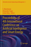 Proceedings of 4th International Conference on Artificial Intelligence and Smart Energy: ICAIS 2024, Volume 1