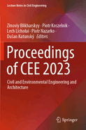 Proceedings of CEE 2023: Civil and Environmental Engineering and Architecture