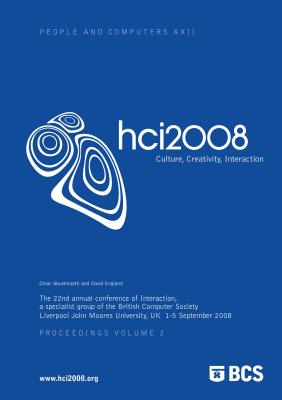 Proceedings of Hci 2008 (Vol. 2): Culture, Creativity, Interaction - Abuelmaatti, Omar (Editor), and England, David (Editor)