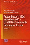 Proceedings of I4SDG Workshop 2025 - IFToMM for Sustainable Development Goals: Volume 1