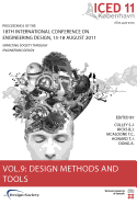 Proceedings of Iced11, Vol. 9: Design Methods and Tools Part 1