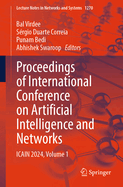 Proceedings of International Conference on Artificial Intelligence and Networks: ICAIN 2024, Volume 1