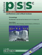 Proceedings of the 11th Conference on II-VI Compounds, Niagara Falls, New York, 22-26 September, 2003 - Munoz, Martin (Editor), and Tamargo, Maria (Editor), and Furdyna, Jacek K. (Editor)