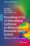 Proceedings of the 1st International Conference on Advanced Renewable Energy Systems: ICARES'22, 18-20 Dec, Tipaza, Algeria