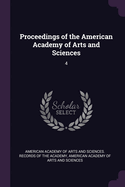 Proceedings of the American Academy of Arts and Sciences: 4