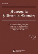 Proceedings of the Conference on Geometry and Topology held at Harvard University, April 23-25, 1993