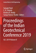 Proceedings of the Indian Geotechnical Conference 2019: Igc-2019 Volume II