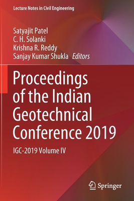 Proceedings of the Indian Geotechnical Conference 2019: IGC-2019 Volume IV - Patel, Satyajit (Editor), and Solanki, C. H. (Editor), and Reddy, Krishna R. (Editor)