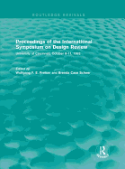 Proceedings of the International Symposium on Design Review (Routledge Revivals): University of Cincinnati, October 8-11, 1992