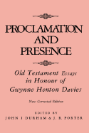 Proclamation and Prescence