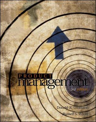 Product Management - Lehmann, Donald, and Winer, Russell