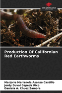 Production Of Californian Red Earthworms