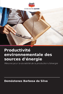 Productivit environnementale des sources d'nergie