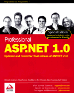 Professional ASP.Net 1.0, Special Edition