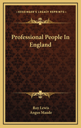 Professional people in England