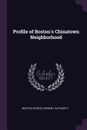 Profile of Boston's Chinatown Neighborhood