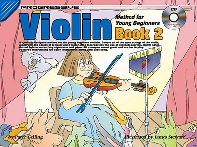 Progressive Violin Method for Young Beginners Book 2 - Gelling, Peter