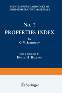 Properties Index - Samsonov, G. V.