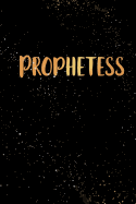 Prophetess: Blank Lined Journal Notebook, 120 Pages, Soft Matte Cover, 6 x 9