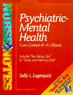 Psychiatric-Mental Health - Billings, Diane M, Edd, RN, Faan, and Lagerquist, Sally L, RN, MS