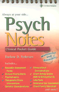 Psychnotes: Nurse's Clinical Pocket Guide