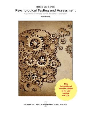Psychological Testing and Assessment - COHEN