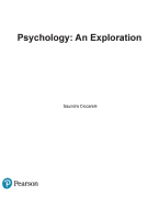 Psychology: An Exploration