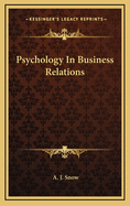 Psychology in Business Relations