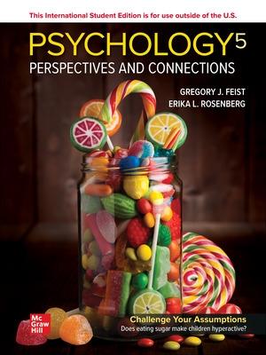 Psychology: Perspectives and Connections ISE - Feist, Gregory, and Rosenberg, Erika