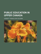 Public Education in Upper Canada