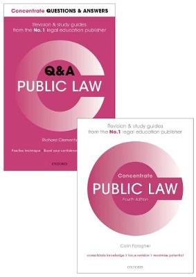Public Law Revision Pack: Law Revision and Study Guide - Clements, Richard, and Faragher, Colin