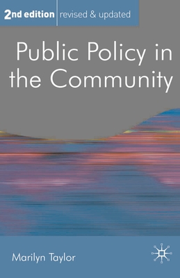 Public Policy in the Community - Taylor, Marilyn