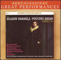 Puccini Arias - Eileen Farrell (mezzo-soprano); Columbia Symphony Orchestra; Max Rudolf (conductor)