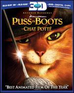 Puss in Boots [Blu-ray/DVD] [Includes Digital Copy] [3D] - Chris Miller