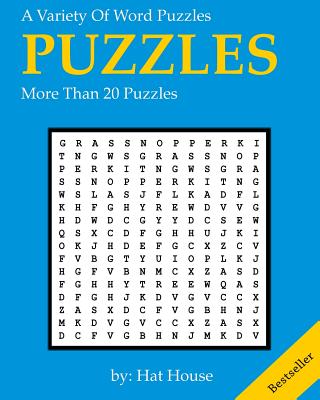 Puzzles: A Variety Of Word Puzzles - House, Hat