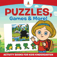 Puzzles, Games & More! Activity Books for Kids Kindergarten