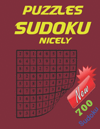 puzzles Sudoku nicely: Sudoku Puzzle Book for Adults with Answers,716 Sudoku Puzzles,236 Easy & 240 Hard & 240 Very Hard.