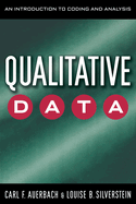 Qualitative Data: An Introduction to Coding and Analysis