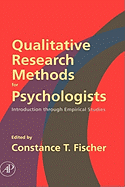 Qualitative Research Methods for Psychologists: Introduction Through Empirical Studies