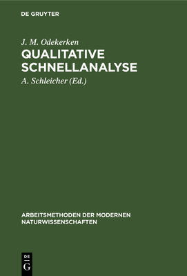 Qualitative Schnellanalyse - Charlot, G, and Bezier, D, and Gauguin, R