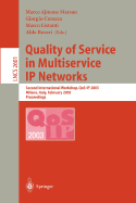 Quality of Service in Multiservice IP Networks: Second International Workshop, Qos-IP 2003, Milano, Italy, February 24-26, 2003, Proceedings