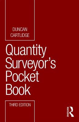 Quantity Surveyor's Pocket Book - Cartlidge, Duncan