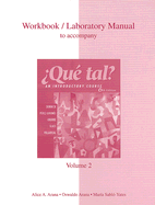 Que Tal?: An Introductory Course - Arana, Alice A, and Arana, Oswaldo, and Sablo-Yates, Maria