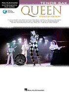Queen - Updated Edition Tenor Sax Instrumental Play-Along Book/Online Audio