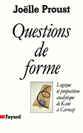 Questions de forme