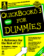 QuickBooks 3 for Dummies - Nelson, Stephen L, CPA, and Nelson, Steven L