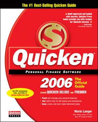 Quicken 2006: The Official Guide - Langer, Maria