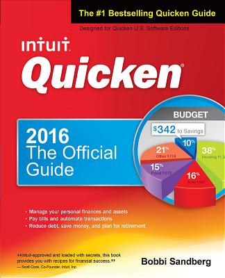 Quicken 2016 the Official Guide - Sandberg, Bobbi
