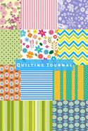 Quilting Journal: Notebook planner to keep track of your projects, patterns and designs - Quilter gifts for women